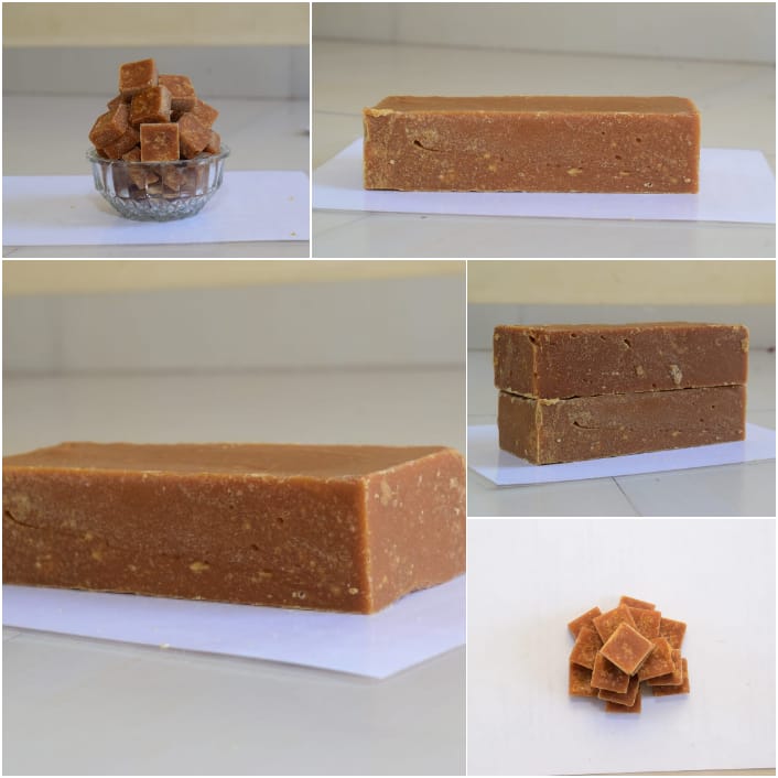 Natural Sugarcane Jaggery — Bricks & Cubes Bulk