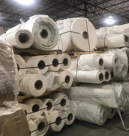 PP Woven Fabric Rolls — Bag Production
