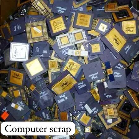 CPU / Processor Scrap (Gold Pin) — Mixed Ceramic