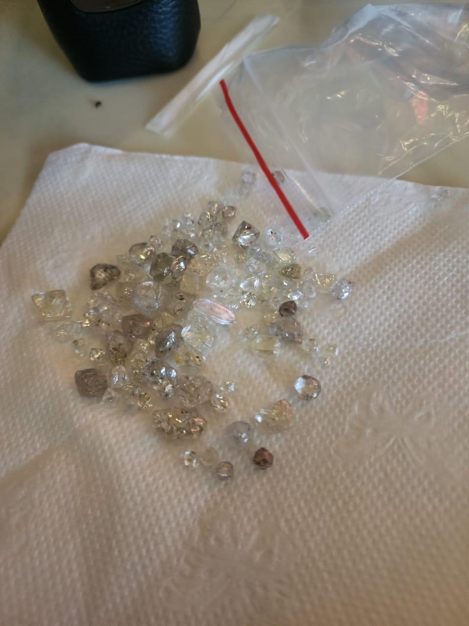 Rough Diamonds — Mixed Industrial & Gem Parcels