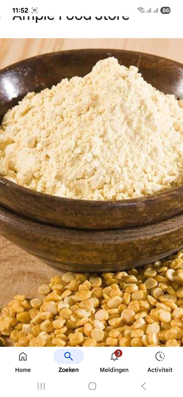 Chickpea Protein Powder 80%
