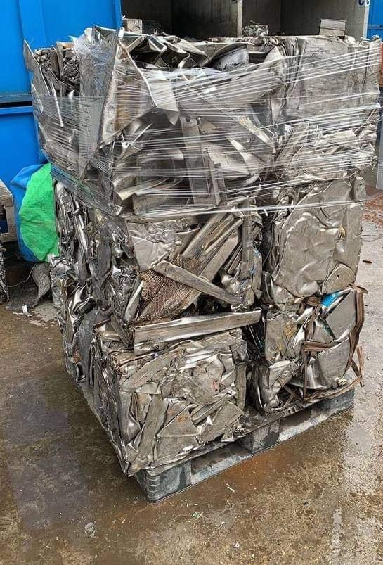 Aluminum Extrusion Bale — Stretch Wrapped