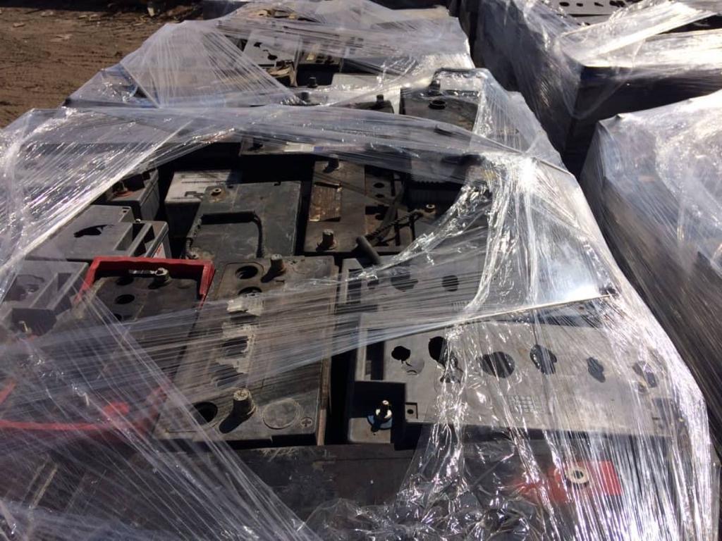Used Lead-Acid Car Battery Scrap (Drained, Palletised)