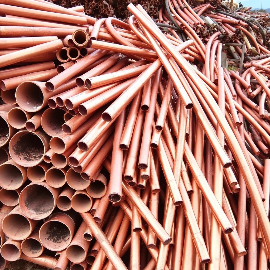 Copper Tube / Pipe Scrap Clean