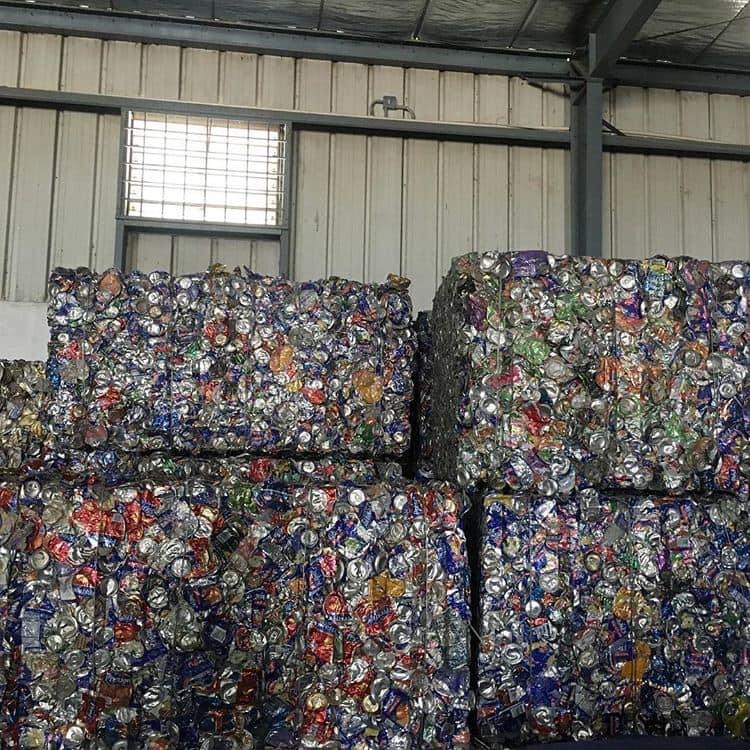 Aluminum UBC Bales — Warehouse Bulk Stock