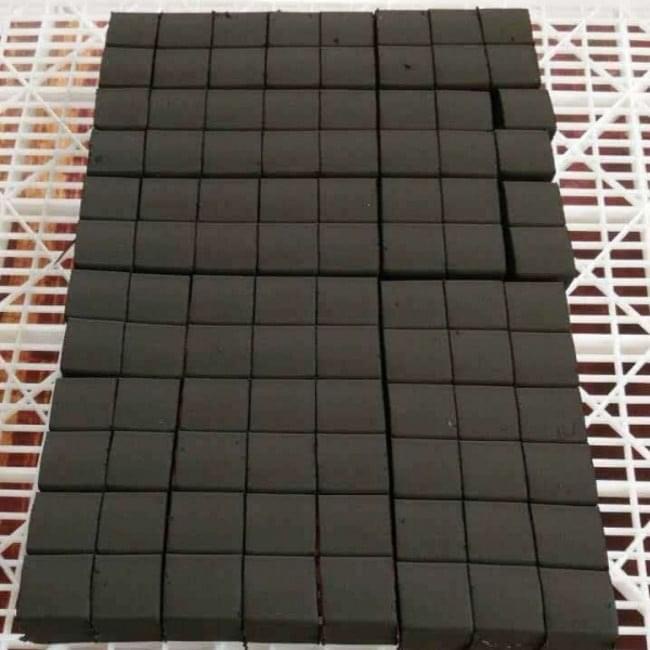 Coconut Shell Charcoal Cubes 25mm — Hookah / Shisha