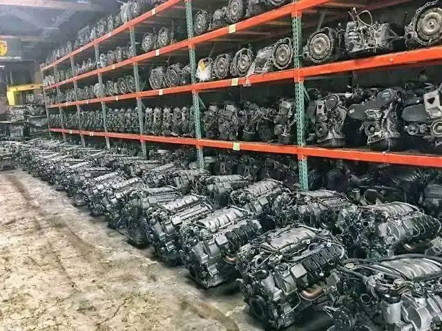 Used Car Engines — Mixed Warehouse Lot