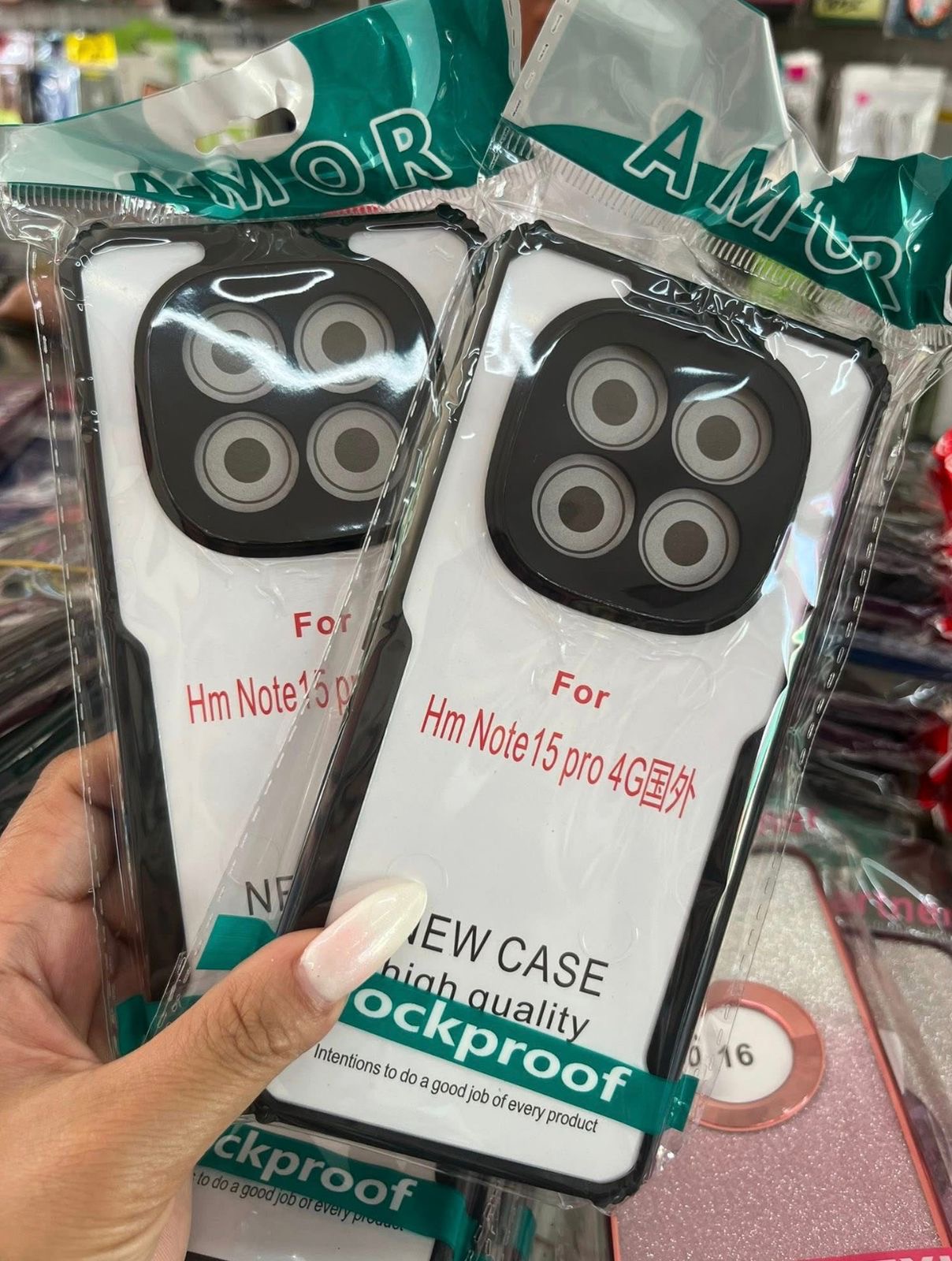 AMOR Shockproof Case for Redmi Note 15 Pro 4G