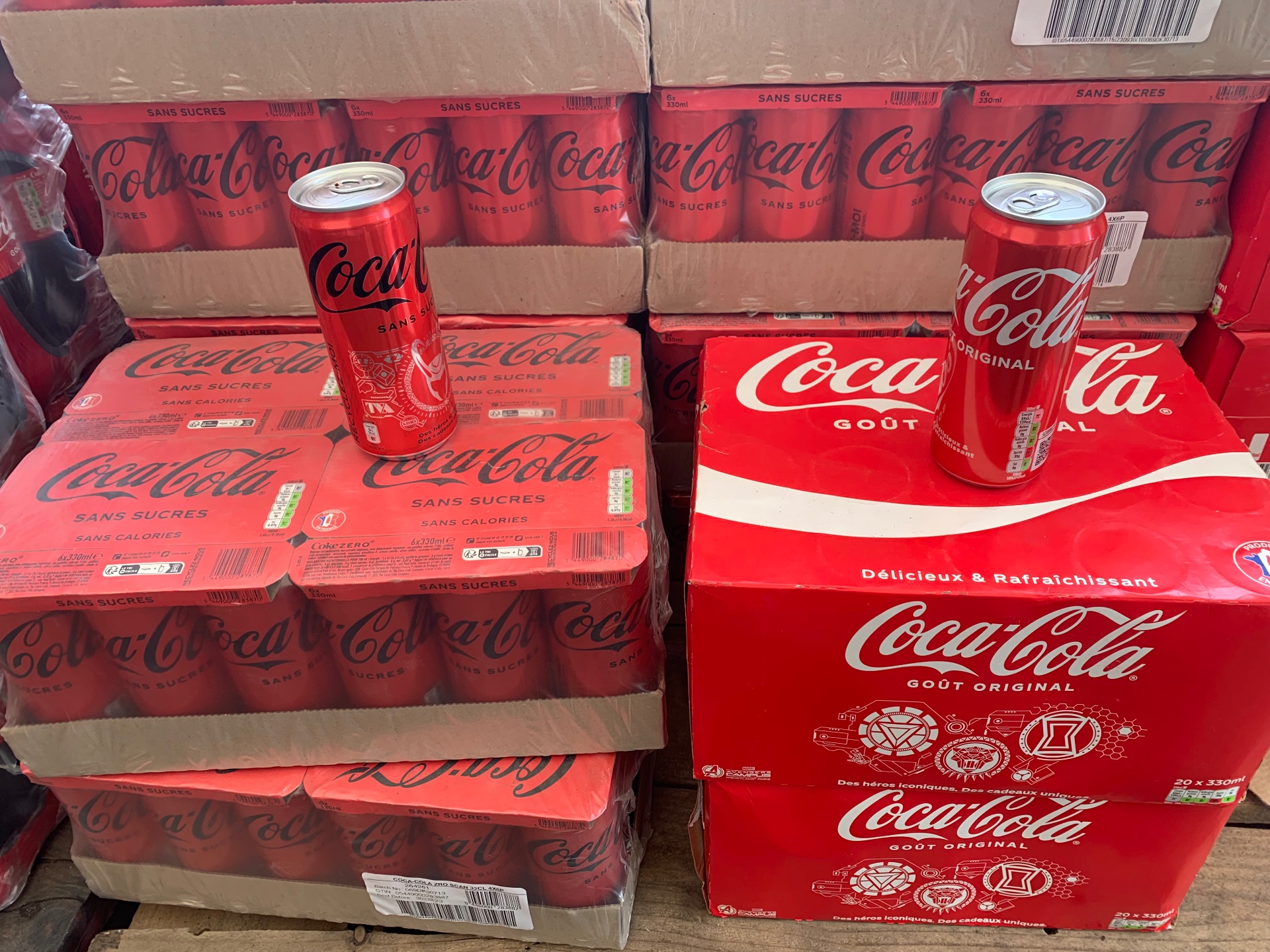 Coca-Cola 330ml Cans (Pallet)
