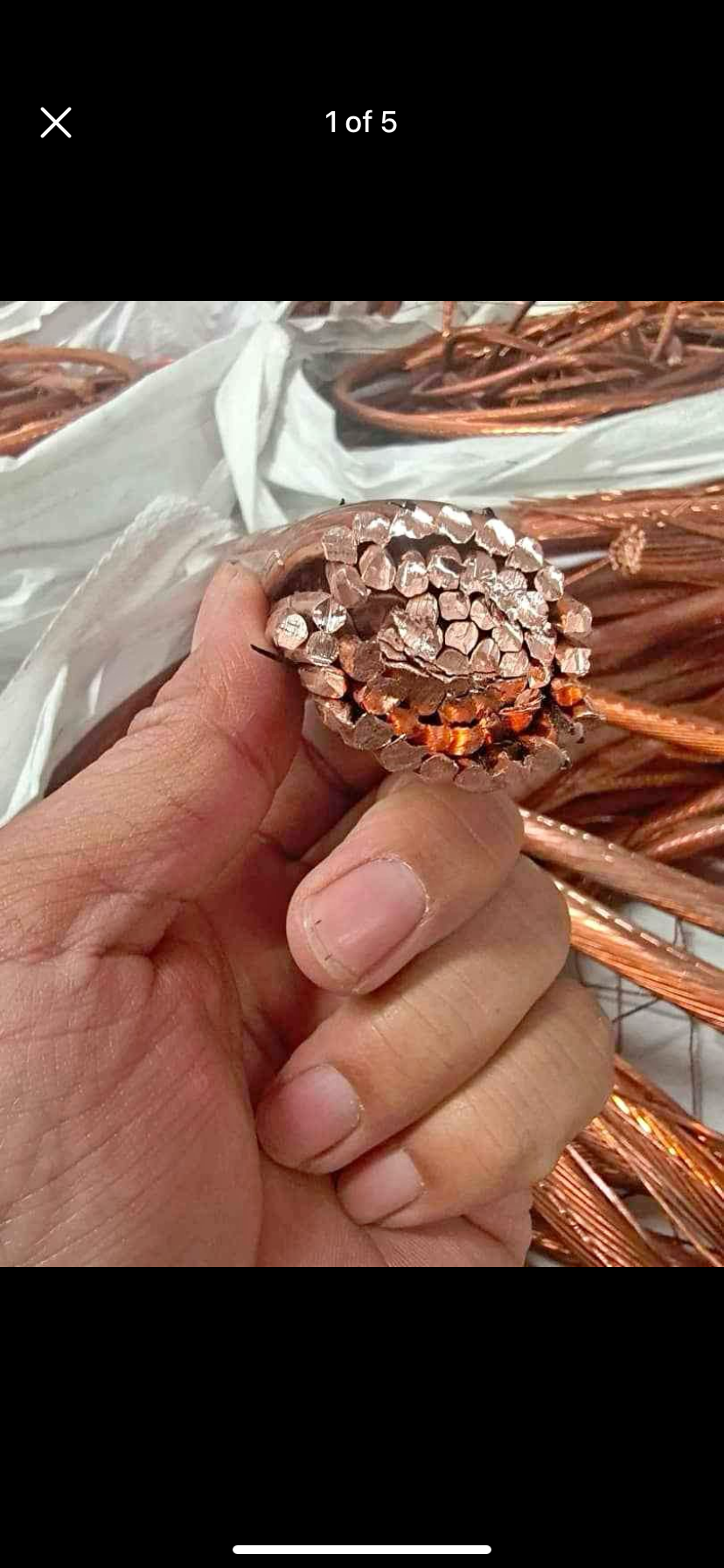 Millberry Copper Wire Scrap 99.99%